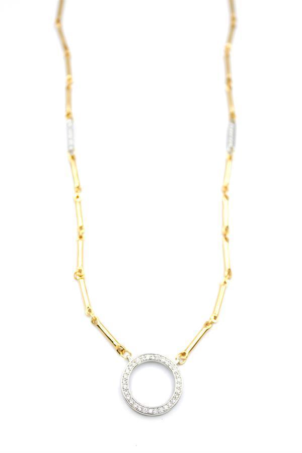 Zincirli Vip Kolye - Altın - Image 1