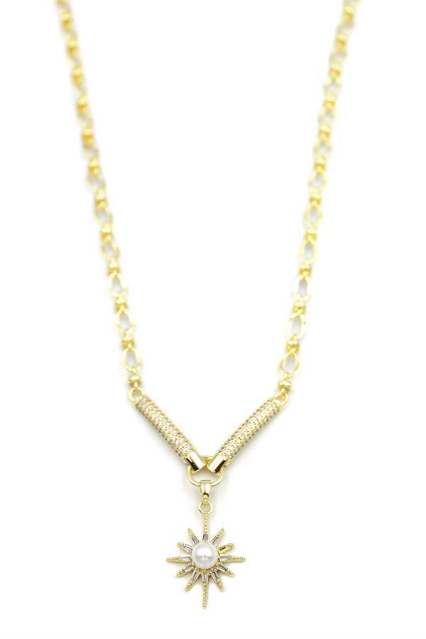 Kuzey Yıldızı Kolye - Altın - Image 1