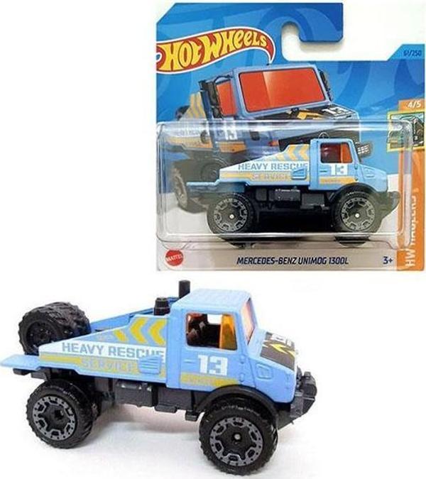 Hot Wheels - Mercedes-Benz Unimog 1300 (1/64) - Image 1