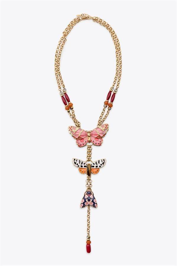 Kelebek Kolye - Altın - Image 1