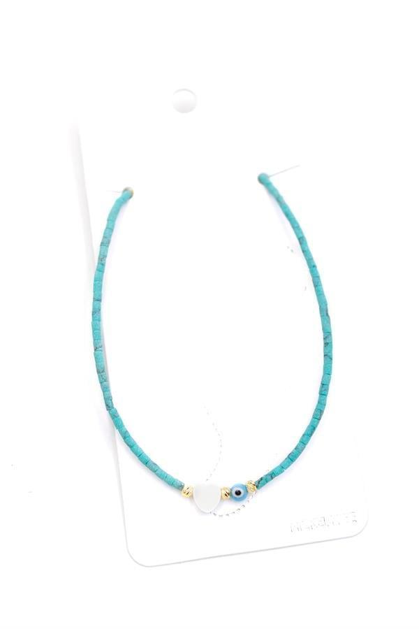 Afgan Boncuk Halhal - Su Yeşili - Image 1