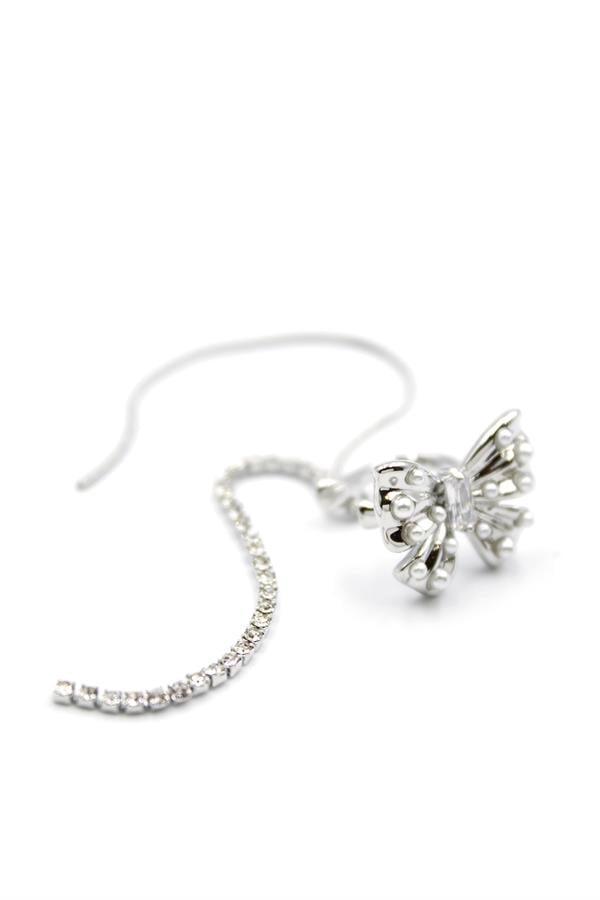 Kelebek Kıkırdak Küpe - Gümüş - Image 1