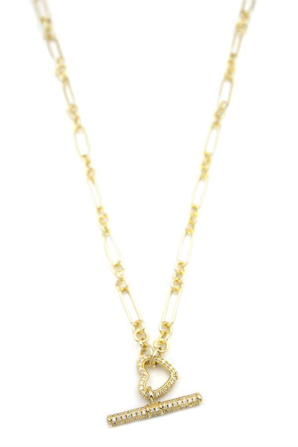 Kalp Kolye - Altın - Image 1