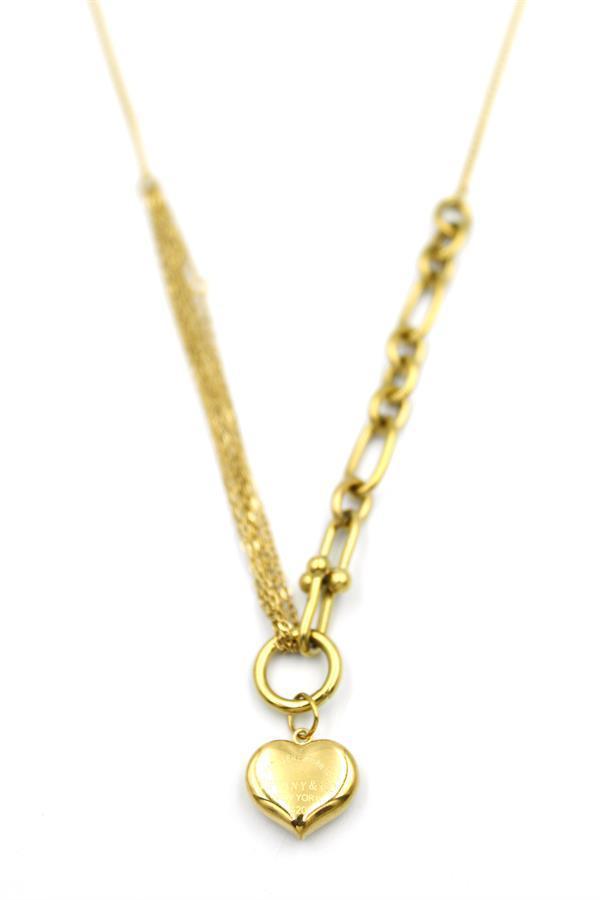 Kalp Kolye - Altın - Image 1