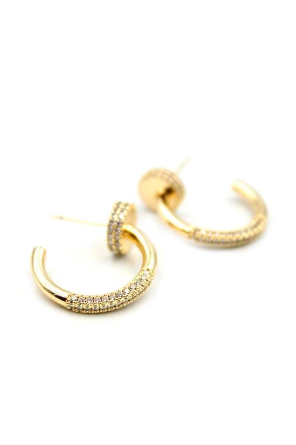 Çivi Küpe - Altın - Image 1