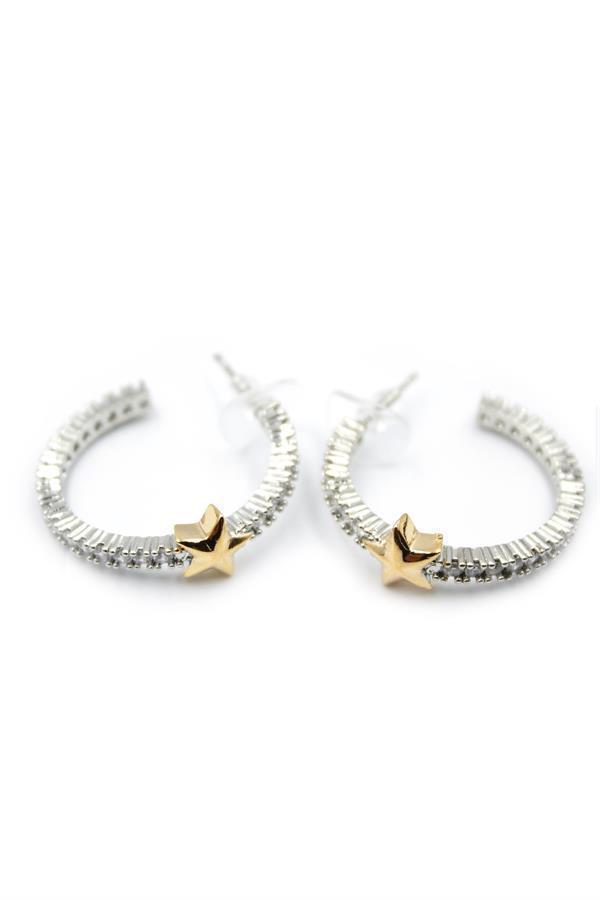 Yıldız Küpe - Gümüş - Image 1