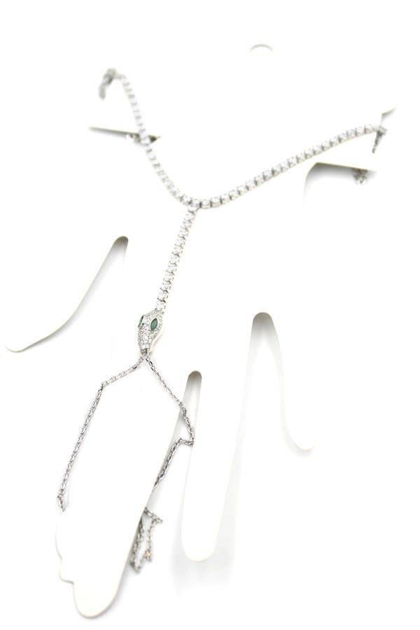 Yılan Ayak Şahmeran - Gümüş - Image 1