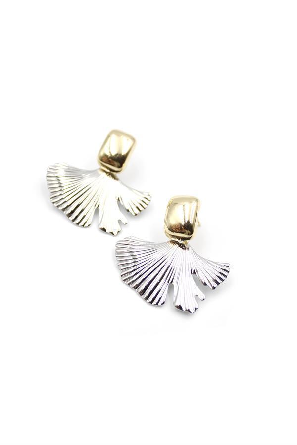 Mantar Küpe - Gümüş - Image 1