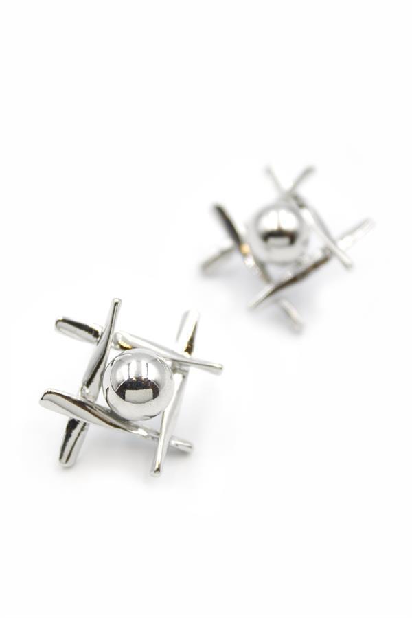 Top Küpe - Gümüş - Image 1