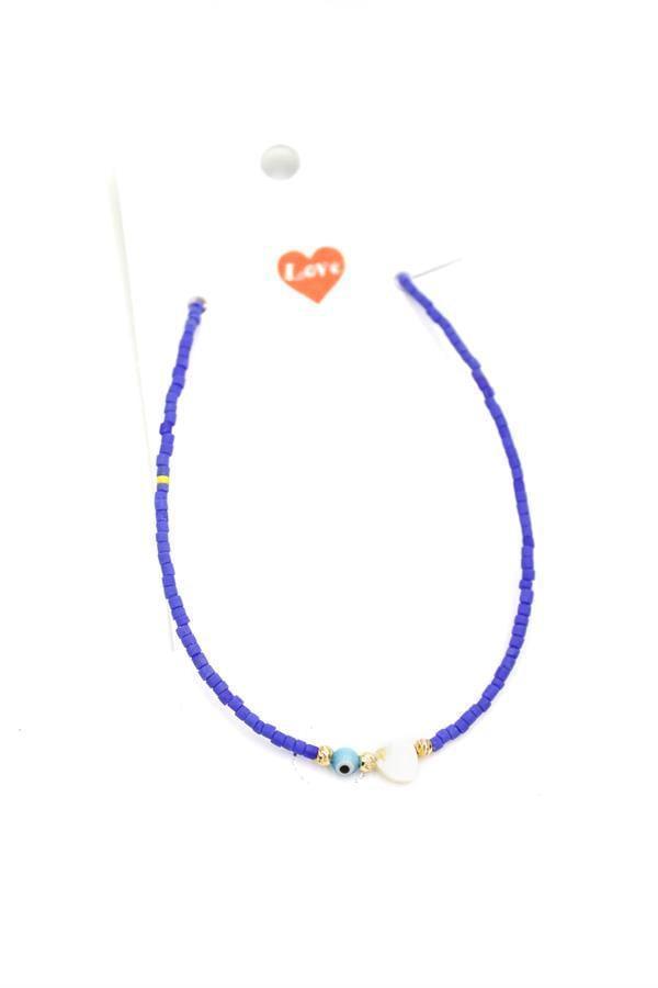 Afgan Boncuk Halhal - Mavi - Image 1