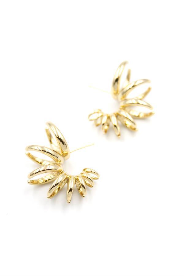 Halkalı Küpe - Rose - Image 1