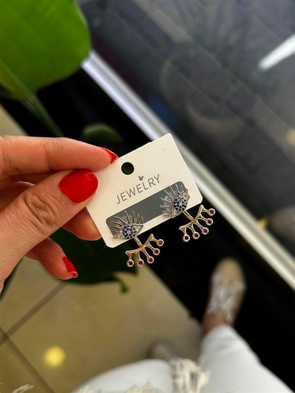 Göz Küpe - Altın - Image 1