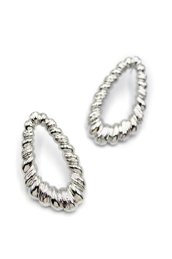 Halka Küpe - Gümüş - Image 1