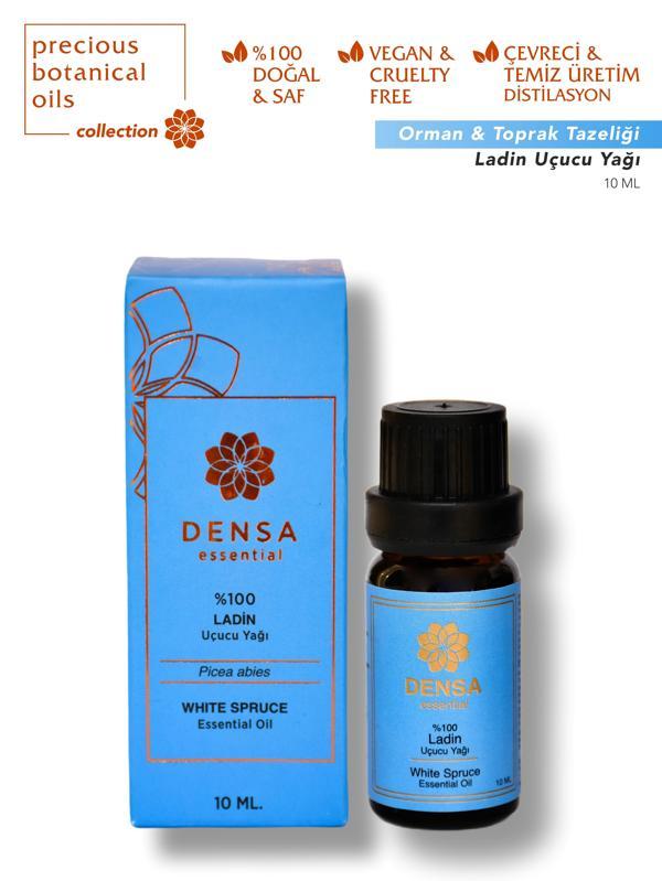%100 Saf & Doğal Ladin Uçucu Yağı 10 ml Buhurdanlık Difüzör Aromaterapi Mum Masajı Cilt Saç Bakımı - Image 1