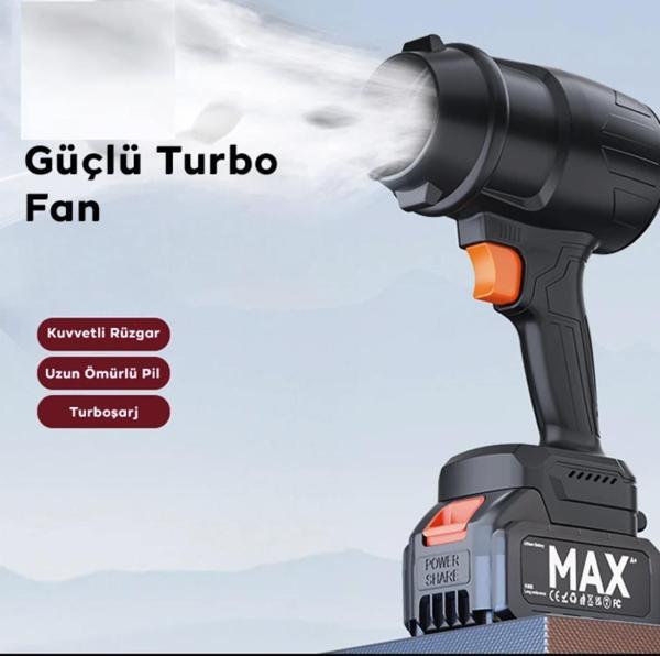 Yeni Turbo şarjlı Çok güçlü Üfleme makinası Hava üfleyici yaprak temizleme mangal araba yıkama - Image 1