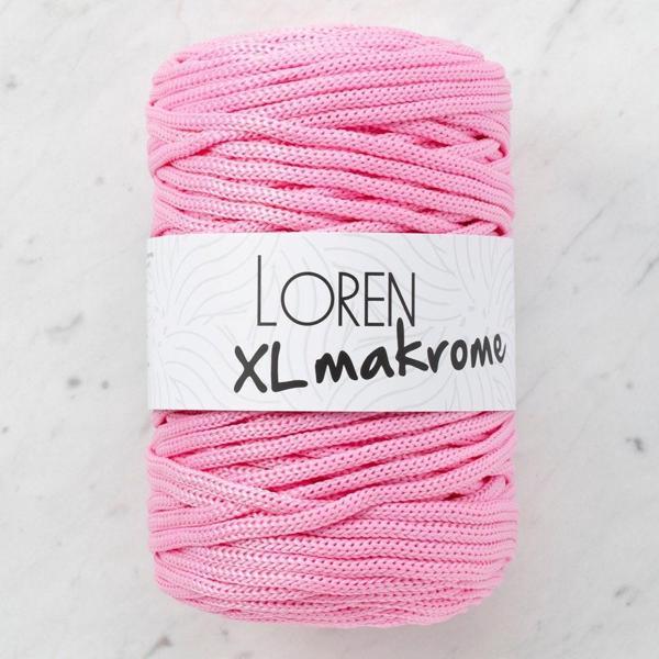 Loren XL Makrome Pembe El Örgü İpi - R047 - 33712 - Image 1