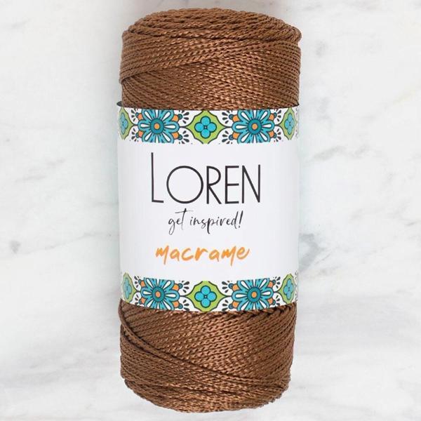 Loren Macrame Kahverengi El Örgü İpi - RM 0200 - 34349 - Image 1