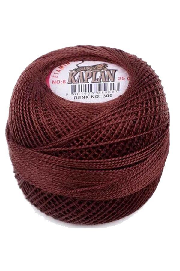 Kaplan Etamin Ve Kanaviçe İpi 8 No Kod/Renk: 300 - Royaleks - Image 1