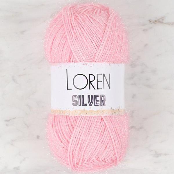 Loren Silver Toz Pembe El Örgü İpi - RS0013 - 34074 - Image 1