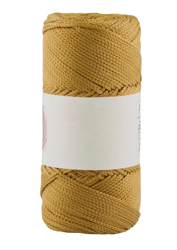 Makrome İpi 3mm Polyester Hardal - Image 1