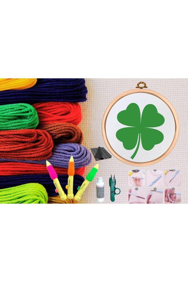 Punch Seti Nakış Seti Kasnaklı Kendin Yap Seti Seri 10 - Image 1