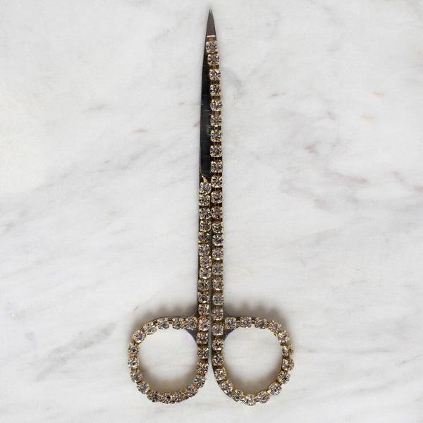 Loren Taşlı Söz Ve Nişan Makası - Gümüş - Image 1