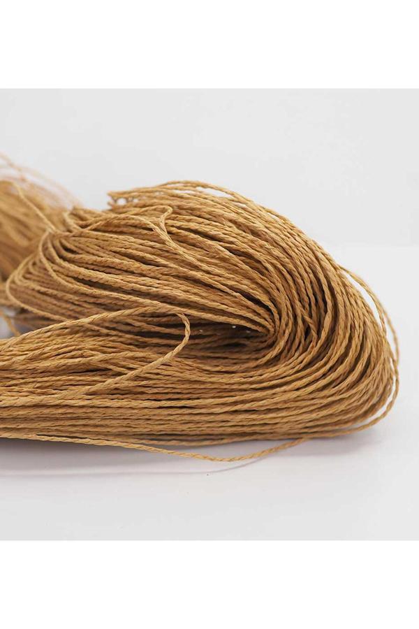 Hasır Renk Çile Kağıt İp Çanta Ipi Supla Ipi No:70 - (550-600 gr) - Image 1