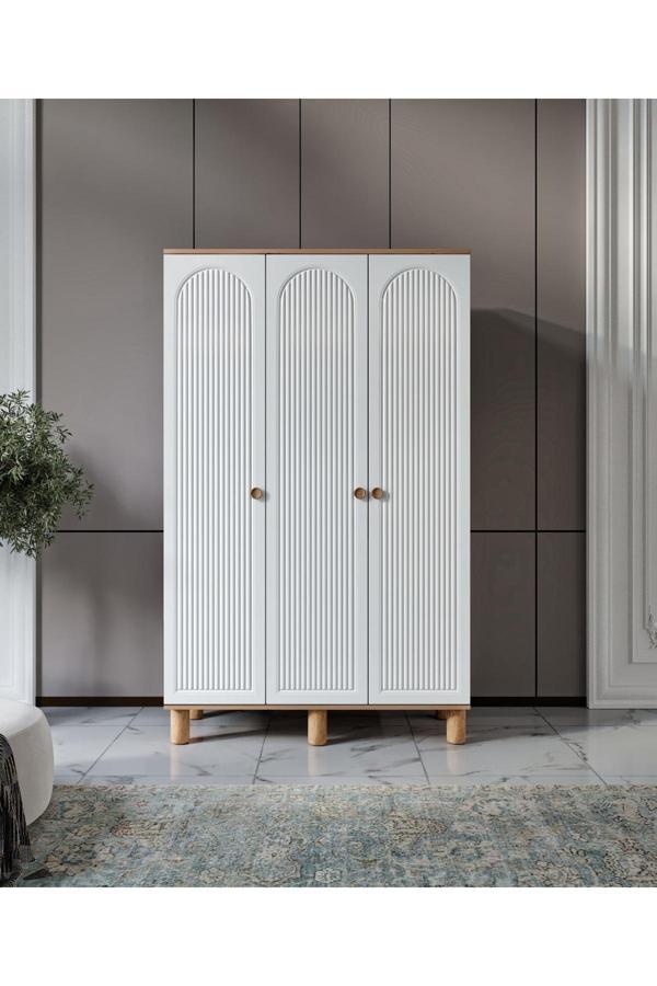 Vns Modüler Bohem 3 Kapılı Gardırop - Image 1