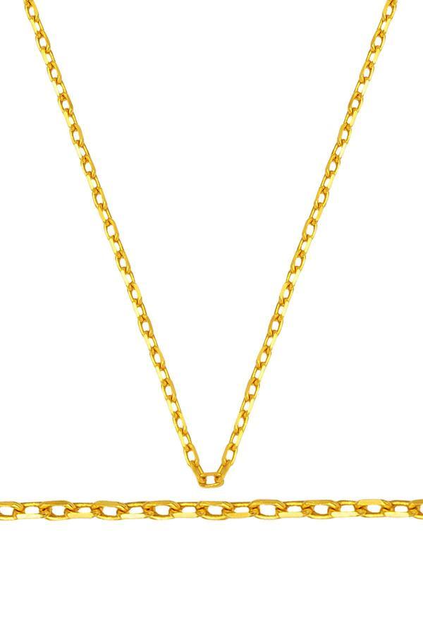 Bilezikci 22 Ayar Altın Zincir 45 Cm. - Image 1