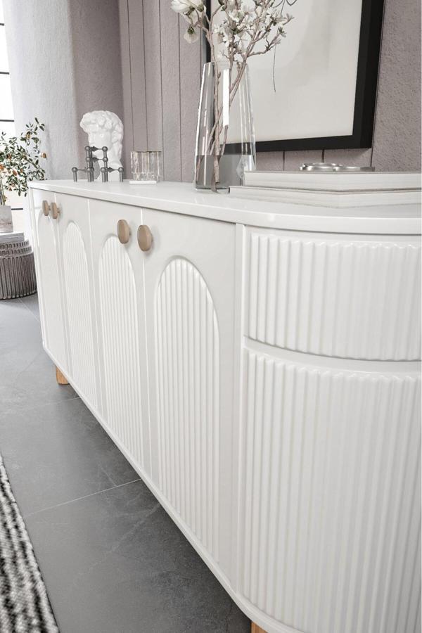 Vns Modüler Duru Mdf Mebran Kapak Bohem Konsol 180 Cm - Image 1