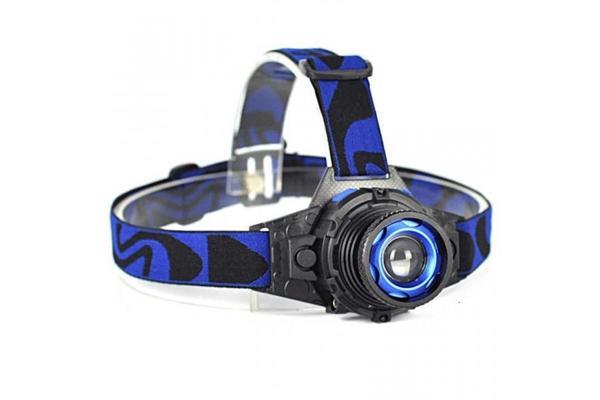 KENPAZAR Q5 Şarjlı Mercekli Kafa Feneri Lambası Cree Led Ampül - Image 1