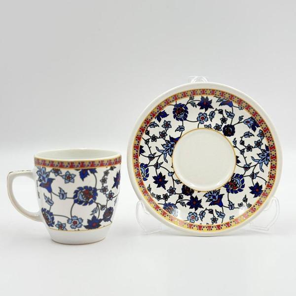 Anadolu Desenli 2 Kişilik Kahve Fincan Takımı - Image 1