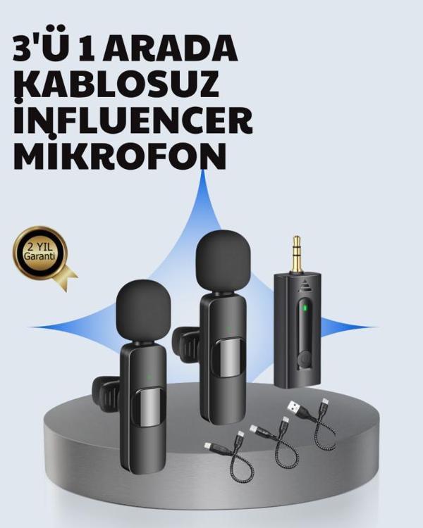 Mobil Uyumlu Mikrofon - Dış Mekân İçin İdeal - Image 1