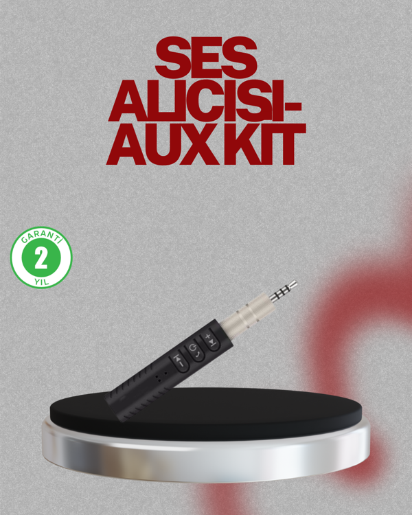 Taşınabilir Bluetooth 4.1 Ses Adaptörü – 10 Metre Çekim Mesafesi - Image 1