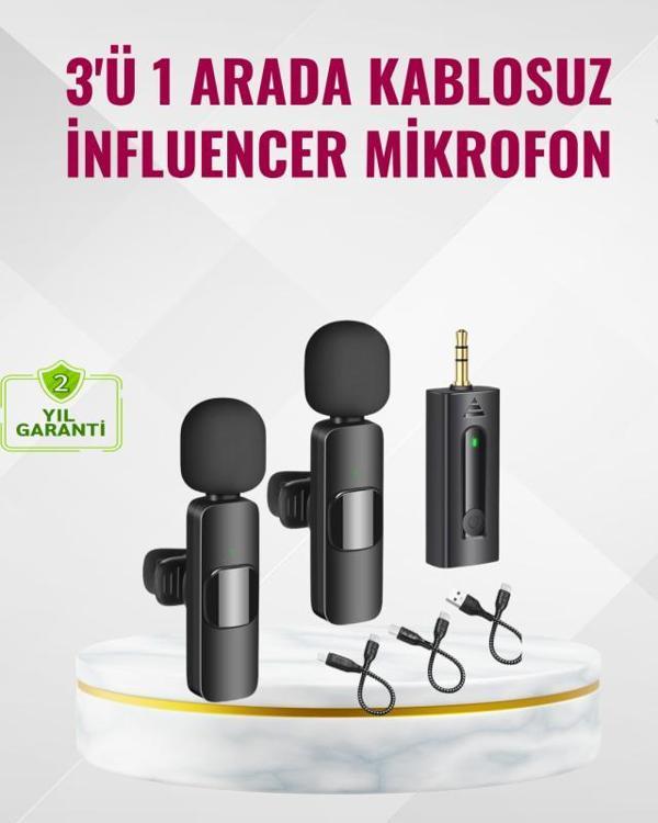 Küçük Boyutlu Mikrofon - 8 Saat Kullanım - Image 1