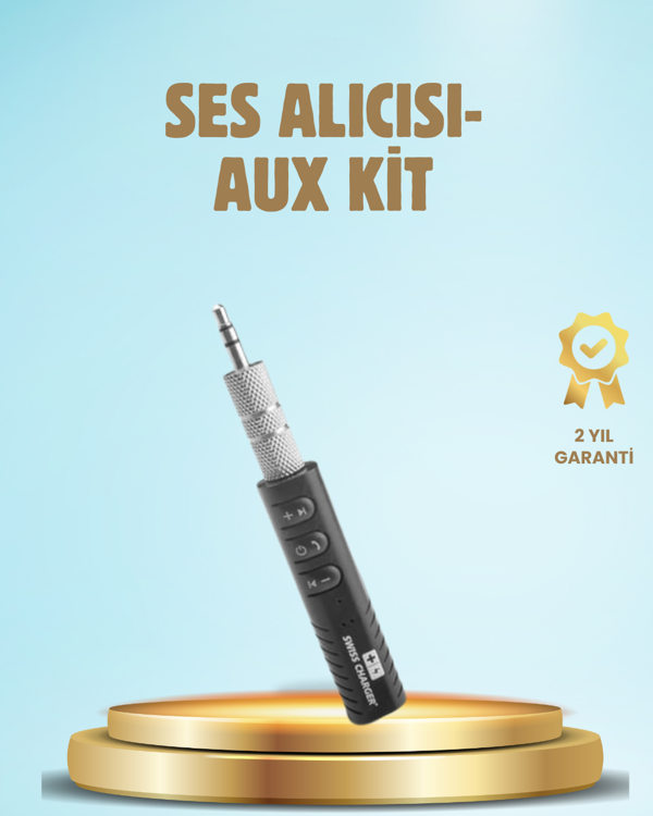 Bluetooth 4.1 Ses Alıcısı – Kablolu Cihazları Kablosuz Hale Getirin - Image 1