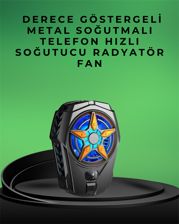 Yarı İletken Soğutmalı Mobil Fan – Akıllı Telefonlar İçin Soğutucu - Image 1