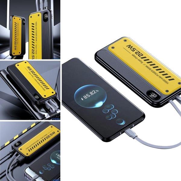 BUFFER® 10000 mAh Hızlı Şarj Özellikli Aynı Anda 4 Cihazı Şarj Edebilen Powerbank - Image 1