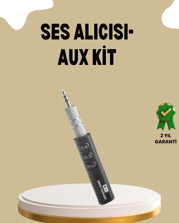 Mini Bluetooth Ses Adaptörü – Hoparlör, Araç Radyosu ve Kulaklık İçin - Image 1