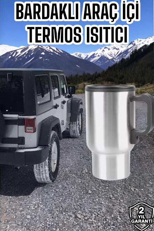 Araç İçi Termos 12 Watt Isıtıcı Uzun Süre Sıcak Tutabilen - Image 1