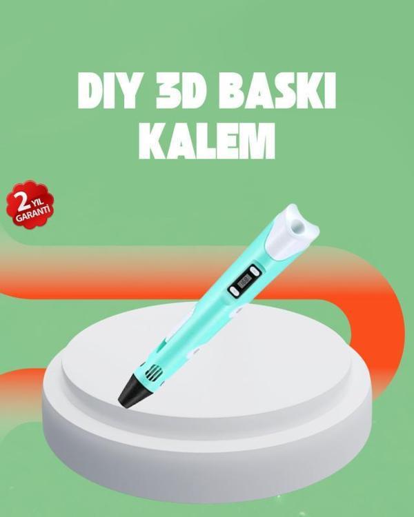 Üç Boyutlu 3D Yazıcı Kalem ABS ve PLA Uyumlu - Image 1