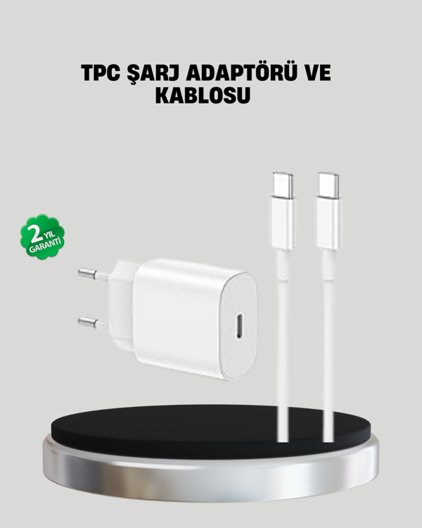 iOS Uyumlu 20W USB-C Hızlı Şarj Cihazı Telefon ve Tablet İçin - Image 1
