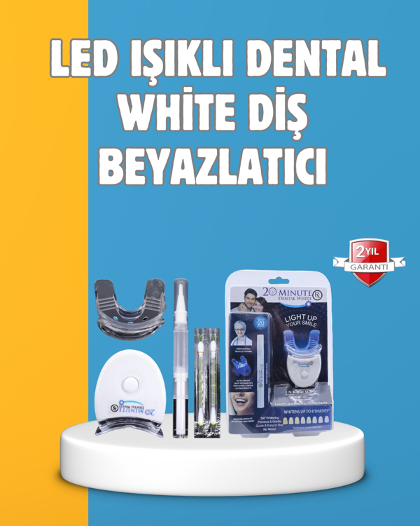 Mavi Işık Teknolojisi ile Güvenli Diş Beyazlatıcı Sistem - Image 1
