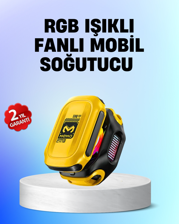 Yarı İletken Çipli RGB Işıklı Telefon Soğutucu - Image 1