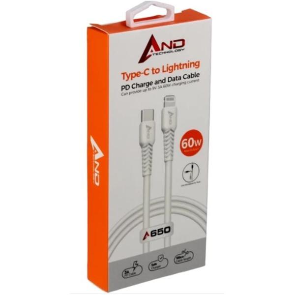Type C Şarj Kablosu 60W İphone Kablosu Royaleks-And-650 - Image 1