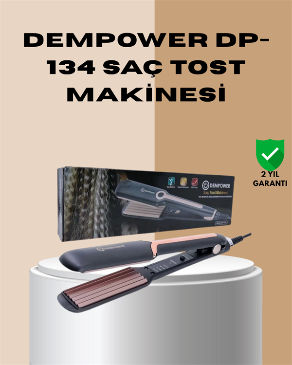 Evde Profesyonel Görünüm: DP-134 Tost Şekillendirici ile Kalıcı Stil - Image 1