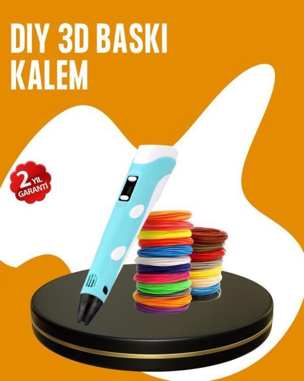 Yaratıcı Çizim ve Modelleme İçin Profesyonel 3D Yazıcı Kalem - Image 1