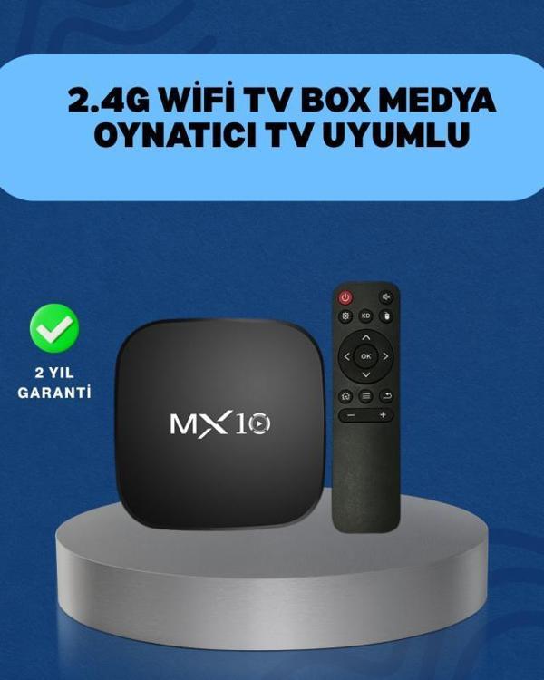 4K Medya Kutusu HDMI-USB Bağlantılı Android TV Çözümü - Image 1