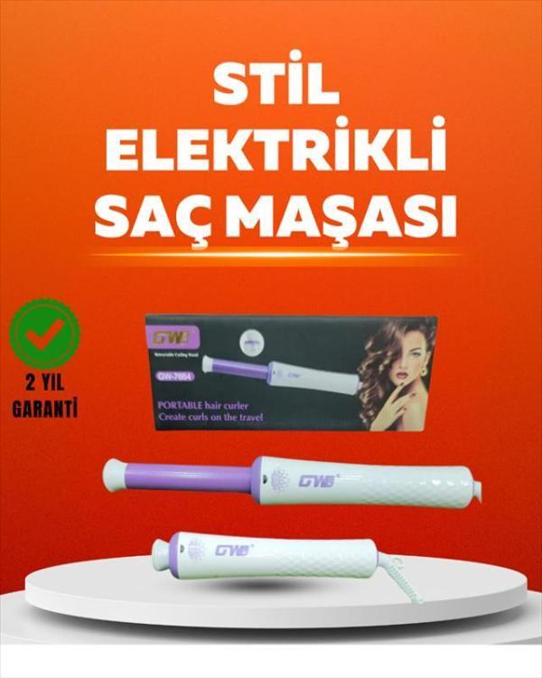 Hızlı Isınan, Kompakt ve Güvenli – Tüm Saç Tiplerine Uygun Kıvırma Cihazı - Image 1