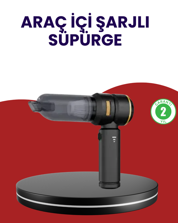 Yüksek Performanslı Araç İçi El Süpürgesi - Image 1